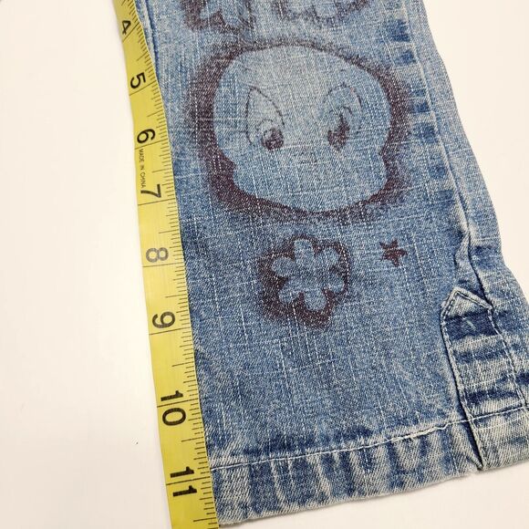 Vintage Tweety Bird Baby Looney Tunes Girl's Denim Jeans Size 24 Months 90's - Picture 5 of 8